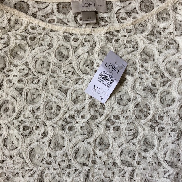 Loft Lace Top Blouse XSP - Picture 3 of 3